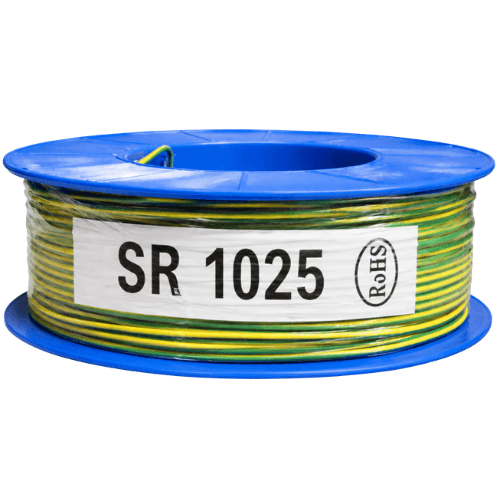 Electra 2.5mm² Green/Yacellow Earth Building Wire, 100m Roll SR1025-GY