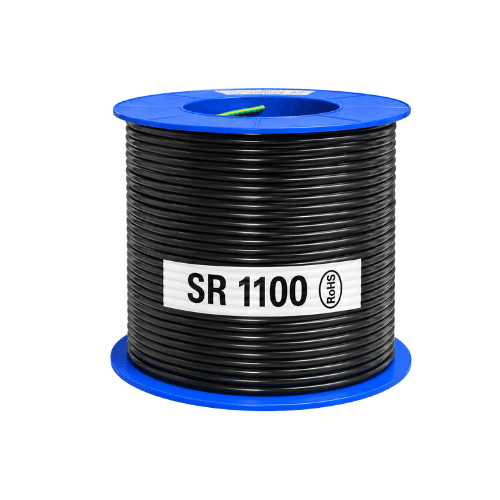 Electra 10mm² Black Building Wire, 100m Roll SR1100-BK