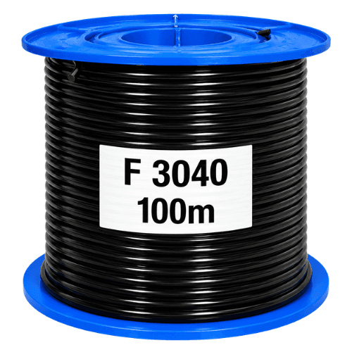 Electra 4mm² 2C+E Black Flexible Electrical Cable, 100m Roll F3040