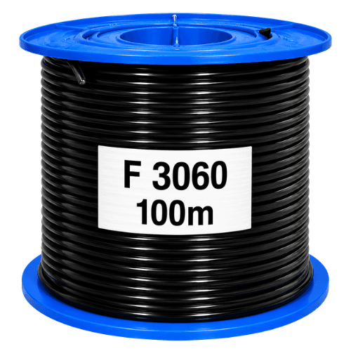 Electra 6mm² 2C+E Black Flexible Electrical Cable, 100m Roll F3060