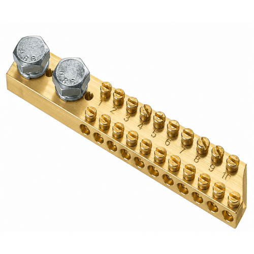 EARTH NEUTRAL BAR 250A 18 WAY