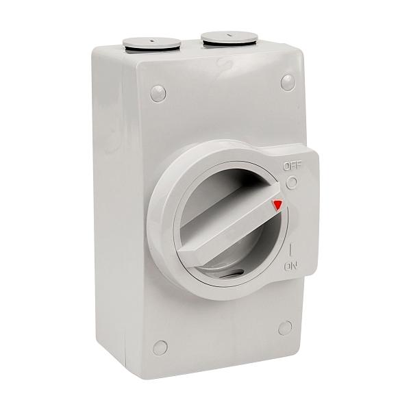 NHP NLINE 2 POLE 20A WEATHERPROOF ISOLATOR LARGE IP66 NL120L
