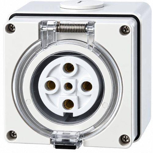 NEXE 5 PIN 40A ROUND SOCKET OUTLET 66SO540