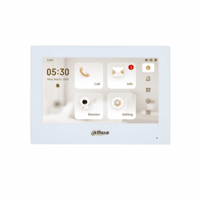 DAHUA IP INDOOR 7" TFT TOUCH SCREEN MONITOR VTH2621GW-P