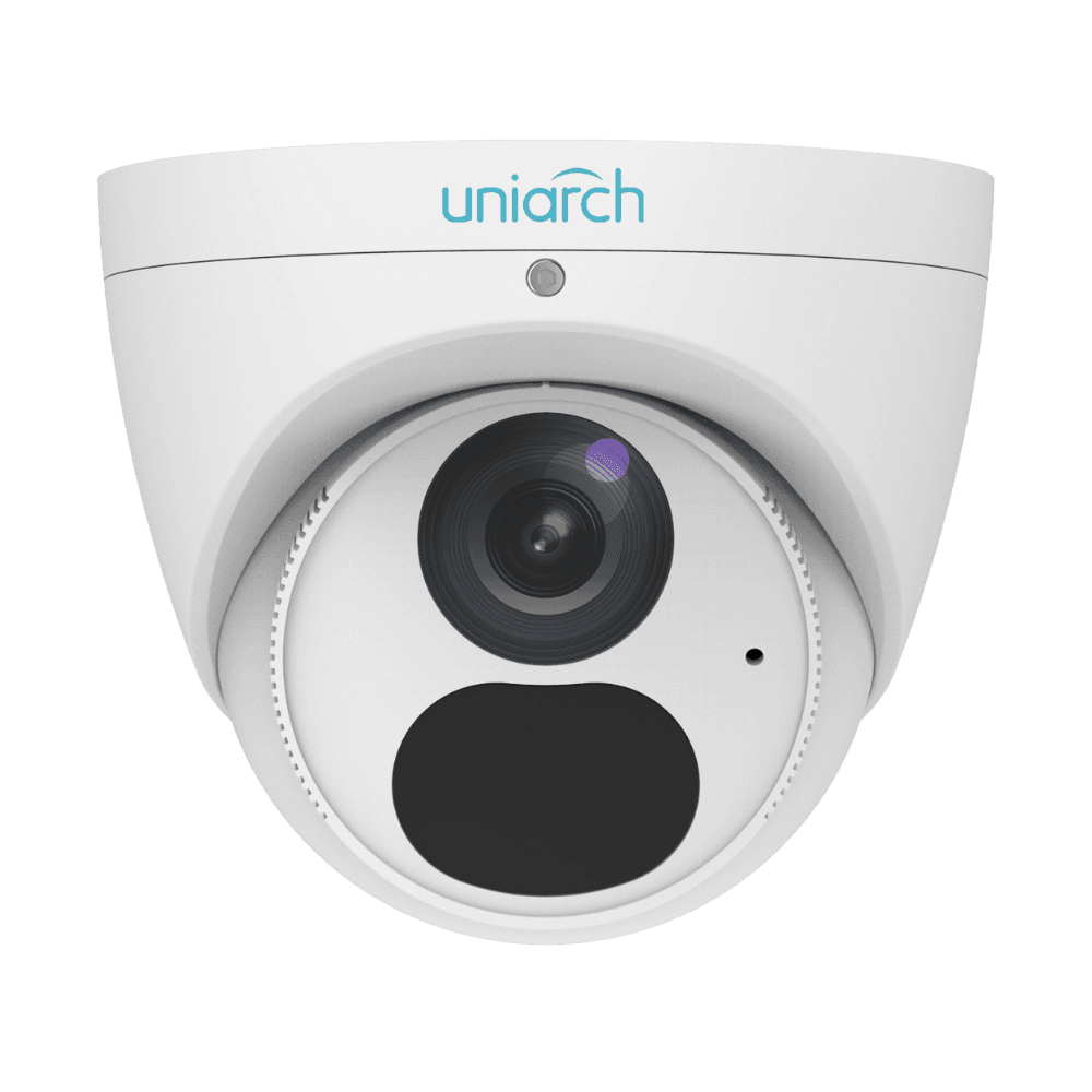 UNIARCH 6MP STARLIGHT FIXED TURRET NETWORK CAMERA IPC-T1E6-AF28K
