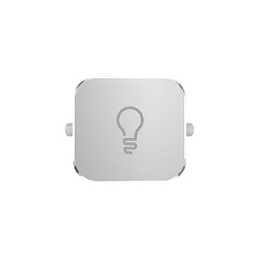 CLIPSAL ICONIC STYL SILVER ROCKER LIGHT S40RL-SV