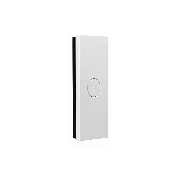 CLIPSAL SATURN ZEN WHITE 1 GANG ARCHITRAVE PUSHBUTTON LED SWITCH Z4061AL-ZW