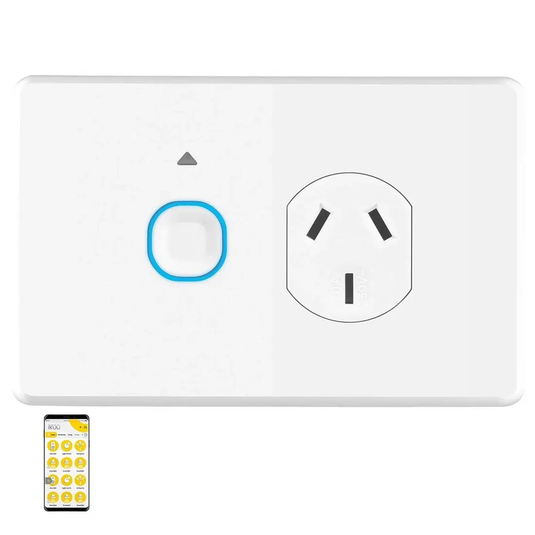MERCATOR IKUU WI-FI 10A SINGLE POWERPOINT SPP01G-WIFI