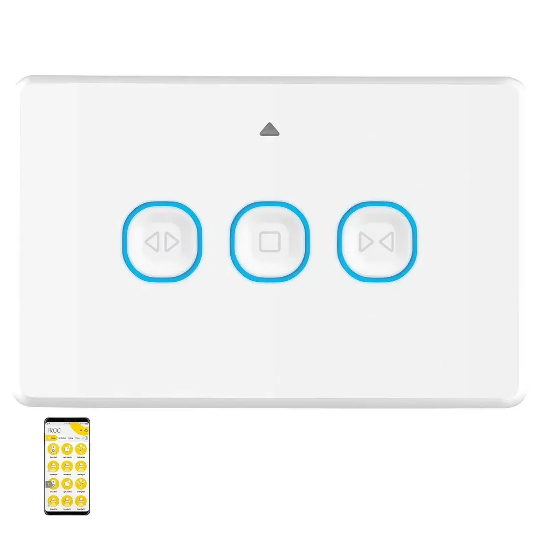 MERCATOR IKUU WI-FI CURTAIN AND BLINDS SWITCH SSW01GBC-WIFI