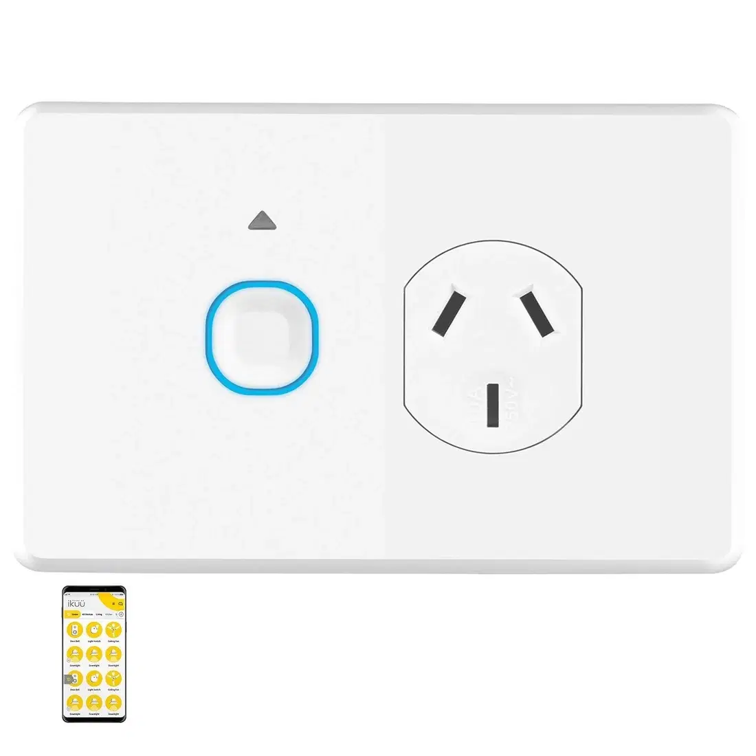 MERCATOR IKUU ZIGBEE 10A SINGLE POWERPOINT SPP01G