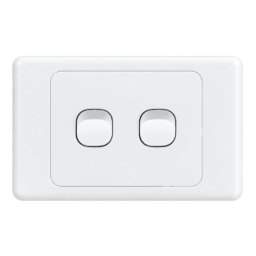 ELCOPO 2 GANG HORIZONTAL SWITCH WS2