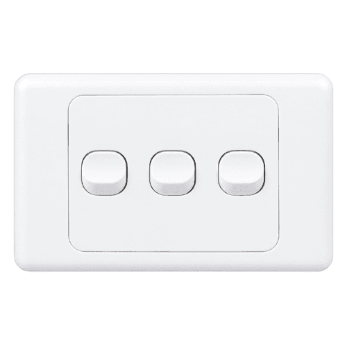 ELCOPO 3 GANG HORIZONTAL SWITCH WS3