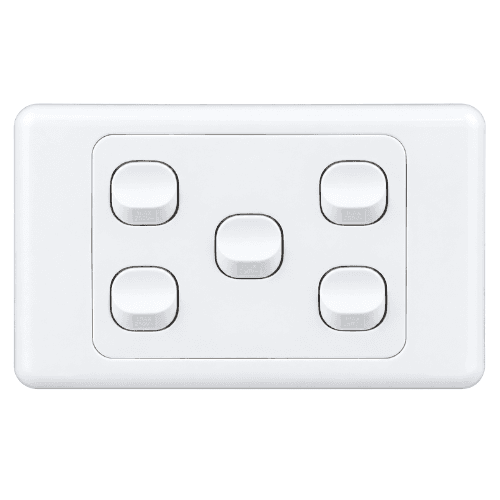 ELCOPO 5 GANG HORIZONTAL SWITCH WS5
