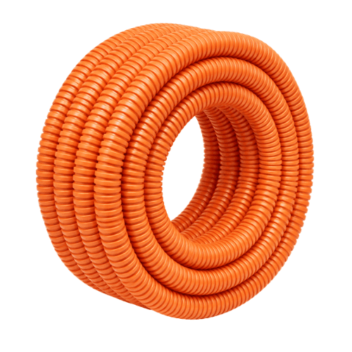 50MM ORANGE CORRUGATED CONDUIT HD 10M OCC50