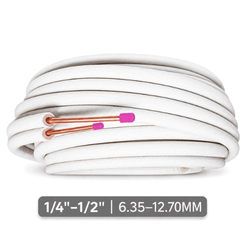 Air Conditioner Insulated Copper Pair Coil 1/4 × 1/2, 20m PC1412