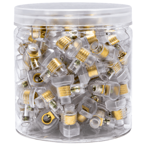 NX DOUBLE SCREW CONNECTORS 100PK DSC50