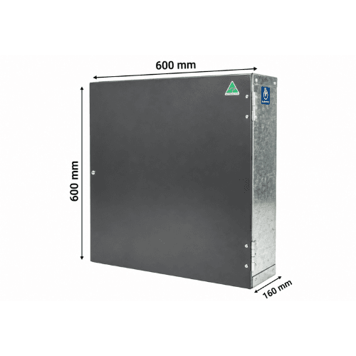 EVO ELECTRIC 600H X 600W X 100D PANEL AND SURROUND EEPS600