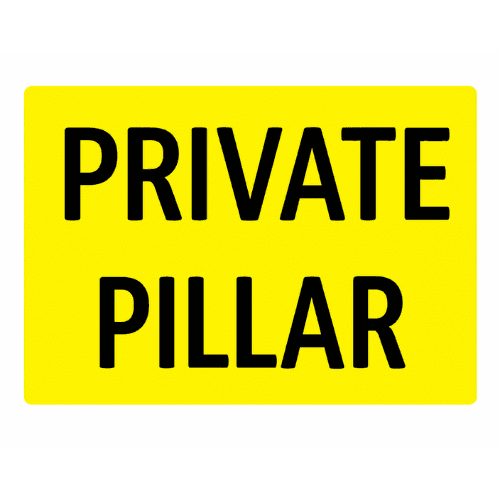 PRIVATE PILLAR LABELS/STICKERS (PPILS)