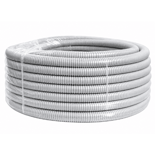 32MM SOLAR GREY CORRUGATED CONDUIT HD 25M SGCC32