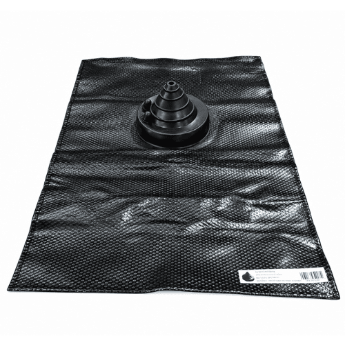 ROOF RUBBER FLASHING DEKTITE LEAD BASE 400MM X 500MM RRFD400-SOLAR