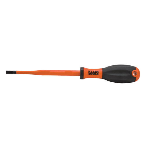 KLEIN TOOLS 6.5MM SLOTTED VDE INSULATED SCREWDRIVER