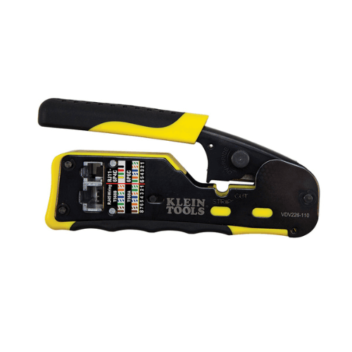 KLEIN TOOLS PASS-THRU MODULAR DATA CRIMPER (VDV226-110)