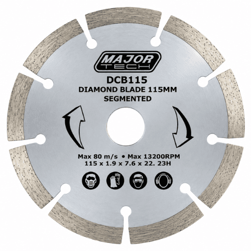 MAJOR TECH 115MM DIAMOND CUTTING BLADE (DCB115)