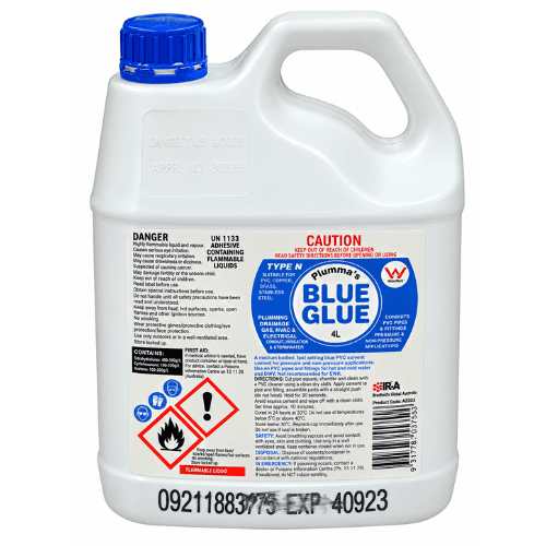 TRADEMATE PIPE CEMENT CLEAR TYPE N 4L (A5597)