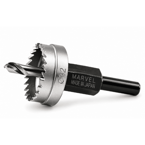 WATTMASTER MARVEL 32MM HSS HOLESAW WITH ARBOR MHE32C