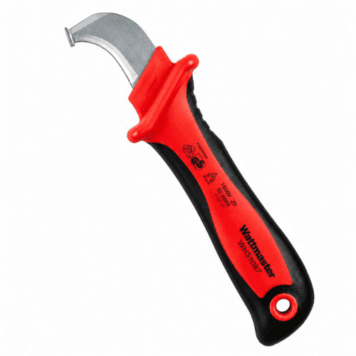 WATTMASTER CABLE KNIFE VDE 1000V HOOKED BLADE WAT070107