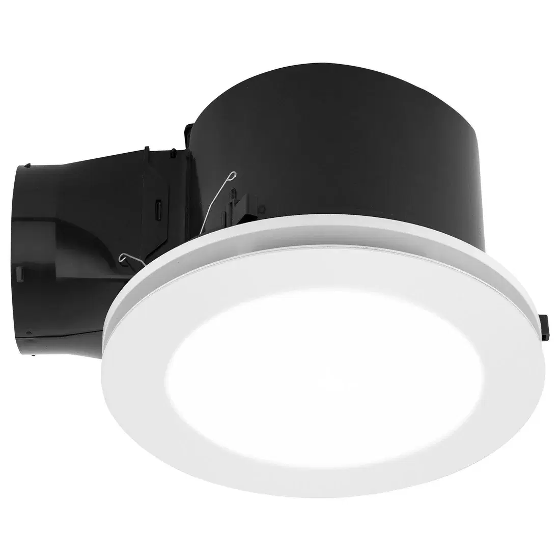 Mercator Turboline 300mm Round Exhaust Fan with Light, White BE510ESPWH
