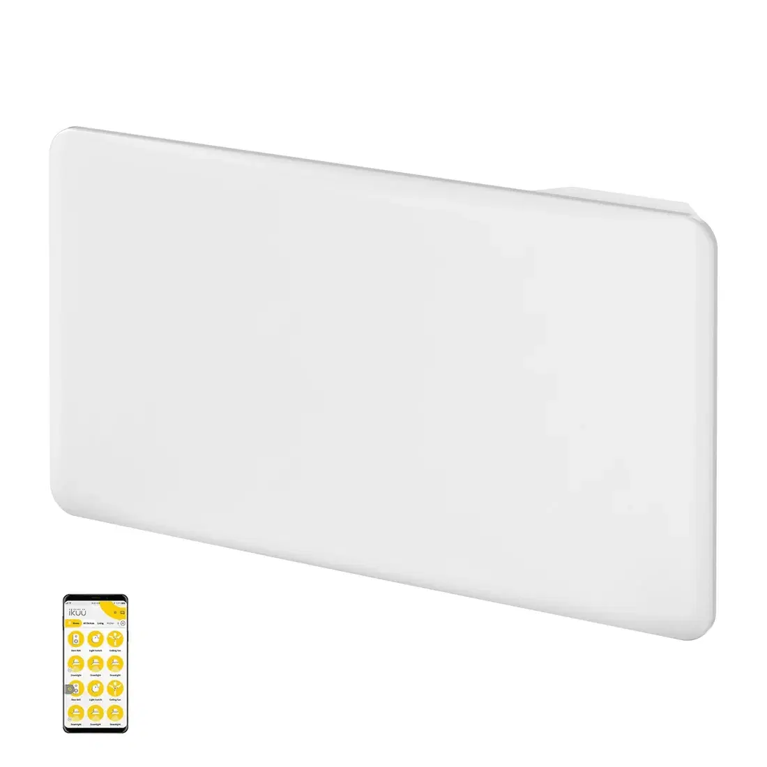 Mercator iKUU 1000W Smart WiFi Panel Heater, App Controlled, MPH1000