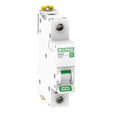 CLIPSAL MAX9 1 POLE 63A 6KA MINIATURE CIRCUIT BREAKER MX9MC163