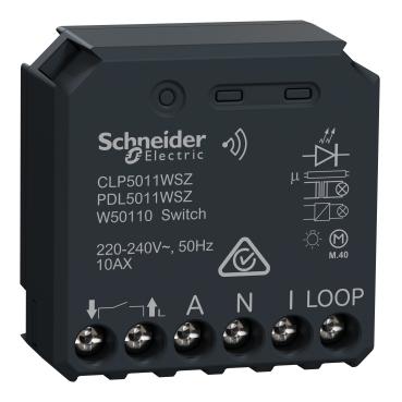 CLIPSAL WISER MICRO MODULE SMART SWITCH CLP5011WSZ