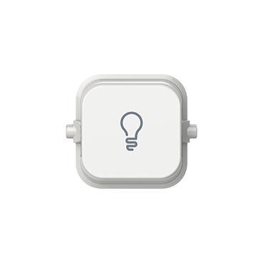 CLIPSAL ICONIC VIVID WHITE LIGHT ROCKER 40LR-VW