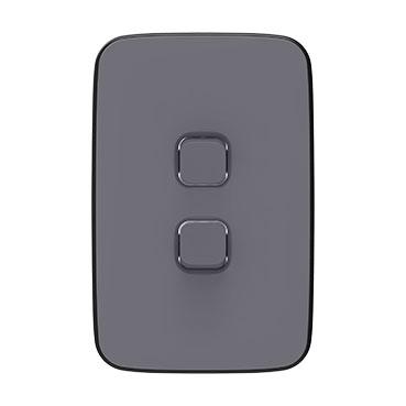 CLIPSAL ICONIC ESSENCE ASH GREY 2 GANG SKIN E3042C-AG