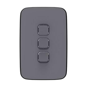 CLIPSAL ICONIC ESSENCE ASH GREY 3 GANG SKIN E3043C-AG