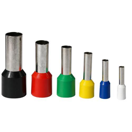 NEXE CORD END BOOTLACE TERMINALS 6MM² 100PCS NX-BT-060